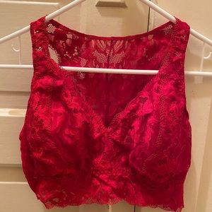 Soma red bralette size L Brand New tags on!